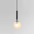DecorBites™ Glass Ball Pendant Lamp LED Hanging Light for Minimalist Living Room