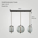 DecorBites™ Glass Knot Pendant Chandelier Light for Bedroom Kitchen Dining Room