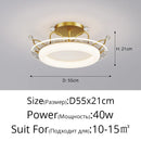 DecorBites™ Kids' Room Ceiling Light in Gold Pink Blue for Bedroom and Living Room