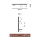 DecorBites™ LED Art Deco Wall Lights: Modern, Creative Plant Design for Home Living Room Bedroom