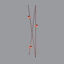 DecorBites™ LED Belt Chandelier Pendant Light for Dimmable Indoor Lighting in Living Room