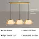 DecorBites™ Glass Jelly Pendant Lamp: Minimalist Luxury Design for Home Living Room Bedroom