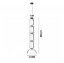 DecorBites™ Glass LED Pendant Light - Stylish and Modern Illumination for Various Spaces