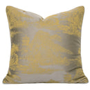 DecorBites™ Gold Quatrefoil Geometric Jacquard Pillow Cover - Luxury Home Decor