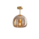 DecorBites™ Glass Ball LED Ceiling Light: Modern Living Room Lighting for Aisle, Bedroom, Kitchen