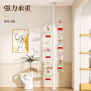 DecorBites™ Clothing Storage Hanging Rail Coat Rack for Bedroom and Living Room