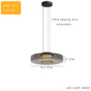 DecorBites™ Glass Chandelier LED Pendant Lights Modern Home Decor