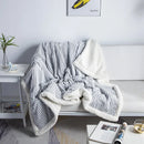 DecorBites™ Cozy Nordic Wool Throw Blanket: Soft & Stylish for Office, Sofa, or Shawl