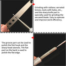 DecorBites™ Knife Sharpener: Portable Blade Sharpening Tool for Kitchen, Fishing, and More