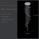DecorBites™ Butterfly Crystal Chandelier for High Ceilings & Staircases