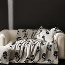 DecorBites™ Cosy Faux Rabbit Plush Blanket in Milk Velvet for Single Sofa Decoration & Napping