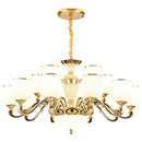 DecorBites™ Jade Pendant Lamp: European Luxury for Living Room, Villa, Dining Room, Bedroom