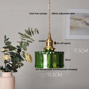 DecorBites™ Clear Glass LED Pendant Lamp Modern Wire Adjustable Hanging Light