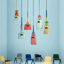 DecorBites™ Glass Pendant Lights for Kitchen Dining Room Island Chandeliers