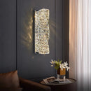 DecorBites™ Crystal Wall Sconce: High-Quality LED Wall Lamp for Bedroom, Living Room Decor