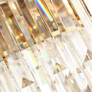 DecorBites™ Gold Black Crystal Chandeliers LED Ceiling Light for Luxe Living & Hospitality