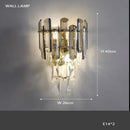 Modern gold decorbites crystal round chandelier dining room light