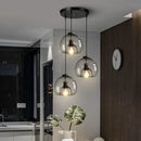 DecorBites™ Glass Pendant Lights: Stylish LED Chandeliers for Dining Room, Kitchen, and Restaurant Tables