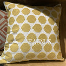 DecorBites™ Leaf Embroidered Cotton Cushion Cover Set - Home Decor Pillow Covers 45x45