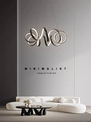 DecorBites™ Creative Twisted LED Chandelier for Living Room Bedroom Lighting