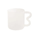 DecorBites™ Handmade Glass Mug High Borosilicate Heat-resistant Tea Coffee Cup