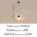 DecorBites™ Geometric LED Pendant Lights for Living Room Bedroom Kitchen, Modern Hanging Lamps for Decor