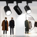 DecorBites™ COB Chandelier Track Ceiling LED Spotlights for Living Room, Store Rail Lighting