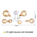 DecorBites™ Industrial LED Ceiling Lights for Modern Minimalist Home Decor
