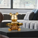 DecorBites™ Luxe Bear Doll Figurine Set for TV Cabinet & Wine Cabinet Decor