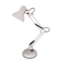 DecorBites™ Adjustable Swing Arm LED Desk Lamp with Switch for Office Reading and Bedside