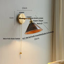 DecorBites™ LED Wall Lamp Walnut Wood Stair Light Fixture