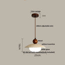 Modern white concrete led pendant lamp dining room lighting