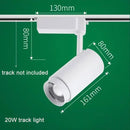 DecorBites™ Adjustable Focus Industrial Black Track Spotlights