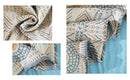 DecorBites™ Cotton Sofa Throw Blanket | Four Seasons Gauze Cushion Cover & Bedspread