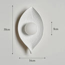 DecorBites™ Leaf Resin LED Wall Sconces for Bedroom Living Room Corridor, Indoor Decor Lighting