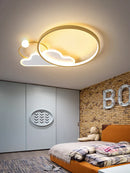 DecorBites™ Kids LED Ceiling Light: Modern Nursery Chandelier for Bedroom, Smart Cartoon Lamp