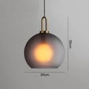 DecorBites™ Glass Ball LED Pendant Light - Modern Hanging Lights for Home, Restaurant, Cafe