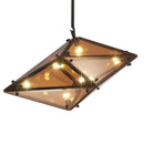 DecorBites™ Diamond Glass LED Pendant Lights for Bar Restaurant Home Chandelier