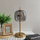 DecorBites™ Glass Table Lamp: Modern Nordic Design for Bedroom Living Room Decor