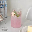 DecorBites™ Clear Glass Coffee Cup Set - Heat-Resistant Borosilicate, Ideal for Hot/Cold Drinks