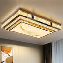 DecorBites™ Gold Crystal Ceiling Lights for Modern Home Decor