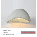 DecorBites™ Japanese Wabi Sabi LED Pendant Lamp Modern Simple Living Room Bedroom Chandelier