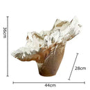 DecorBites™ Irregular Shape Vase: Abstract Desk Decoration for Aesthetic Room Decor