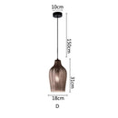DecorBites™ Glass Pendant Lights: Nordic Style for Restaurant, Kitchen, Dining, Bedroom, Bedside lighting