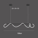 DecorBites™ Gold Black LED Chandelier Modern Minimalist Pendant for Home Decor Lighting