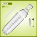DecorBites™ Cocktail Shaker: Bartender's Beverage Mixer for Champagne & Cocktails