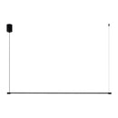 DecorBites™ Black Dimmable Led Linear Pendant for Dining Room Chandelier