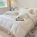 DecorBites™ Lace Princess Bedding Set Twin Queen Bed All Seasons