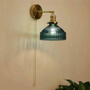 DecorBites™ Art Deco LED Wall Lamp with Pull Switch, Nordic Design, Glass Interior Wall Light