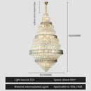 DecorBites™ Crystal Headlight Luxury Lighting for Villa, Hotel, and Restaurant